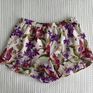 Jack by BBDakota Pink Floral Flowy Shorts